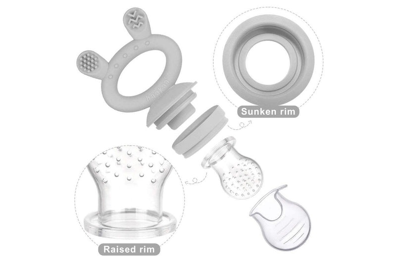 Haakaa: Silicone Fresh Food Feeder - Replacement Top (M)