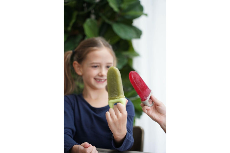 Melii: 6 Piece Ice Pops with Tray - Plain