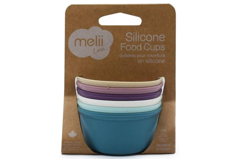 Melii: Luxe Silicone Food Cups (Set of 6)