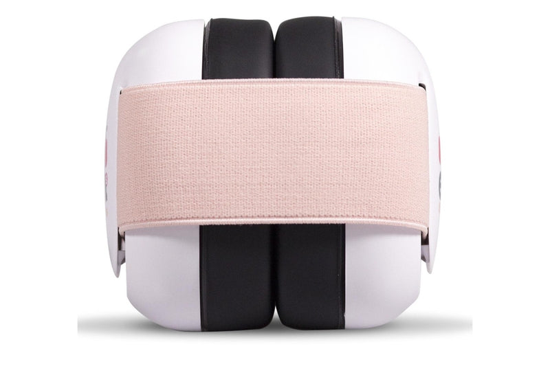 Em's for Kids: Baby Earmuffs - White/Coral