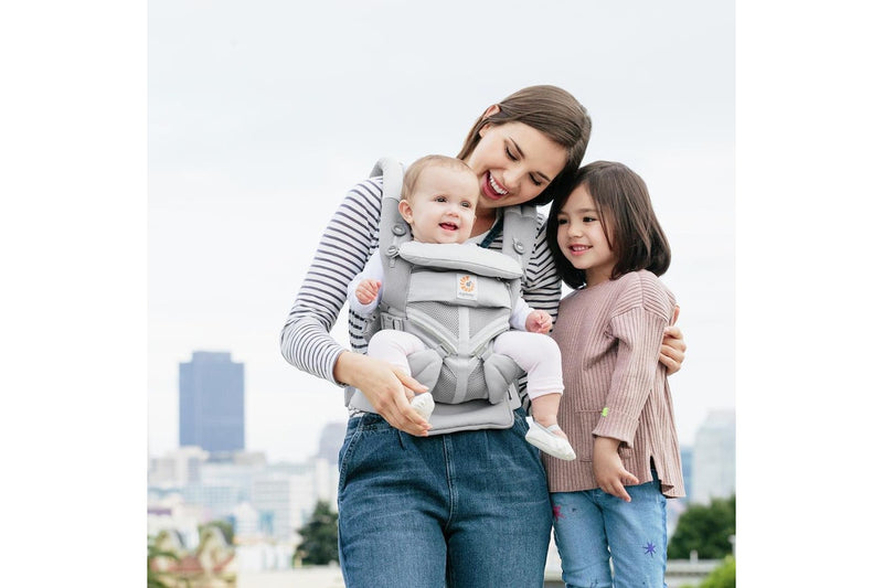 Ergobaby: Omni 360 Cool Air Mesh Baby Carrier - Pearl Grey