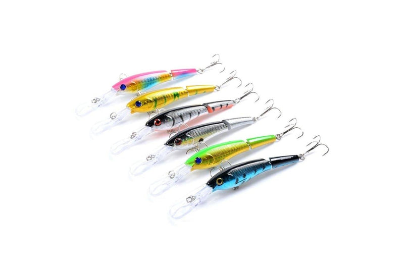 13.3cm/13.4g Multi Section Bionic Mino Lure Plastic Fake Lure