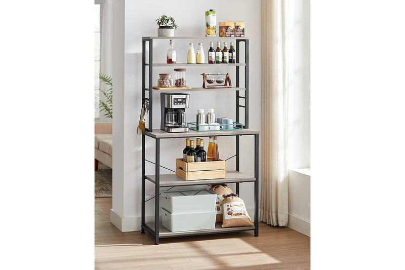 Vasagle Kitchen Storage Baker's Rack - 6-Tier (Greige)