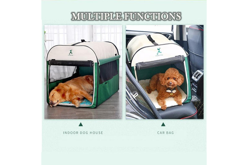 Ape Basics: Portable & Foldable Dog Kennel Medium