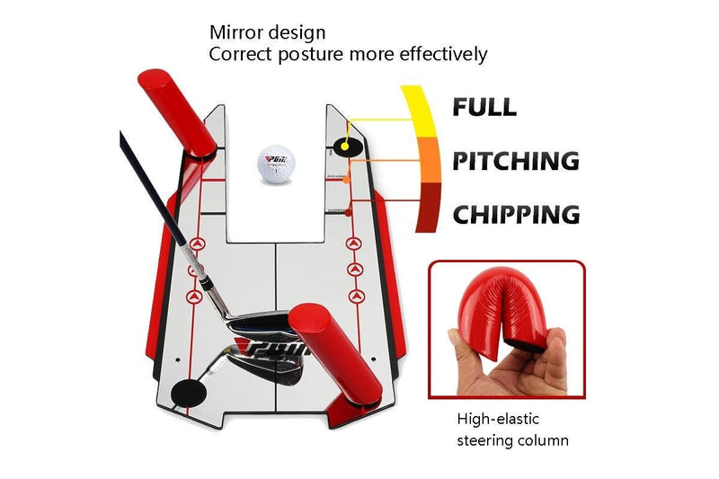 Jzq015 Golf Training Device Push Swing Practice Mirror Correct Posture Device Swing Plate