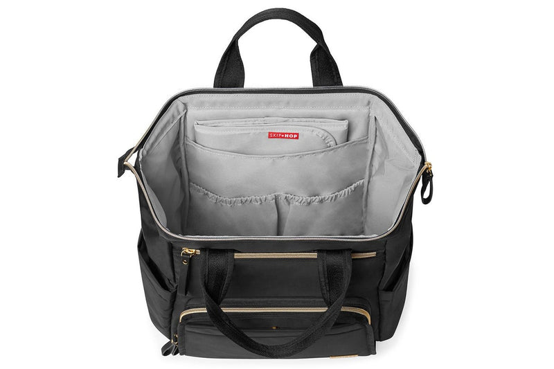 Skip Hop: Main Frame Wide Open Backpack - Charcoal