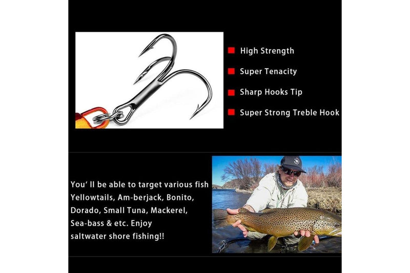 10g Long Casting Iron Plate Lead Fish Lure For Freshwater And Sea Fishing