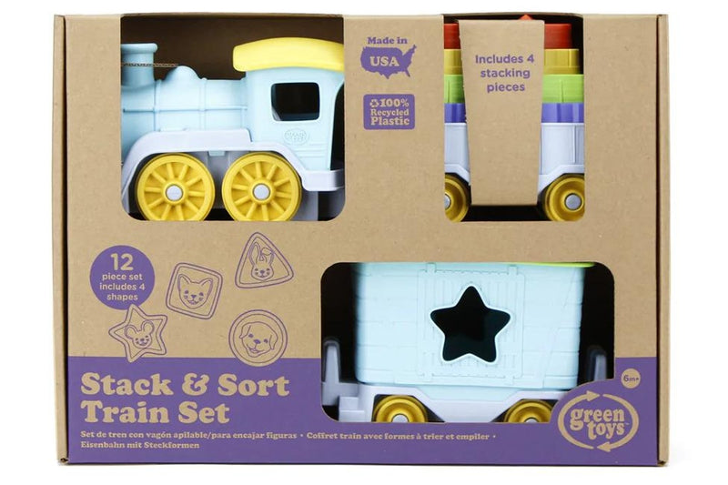 Green Toys - Stack & Sort Train