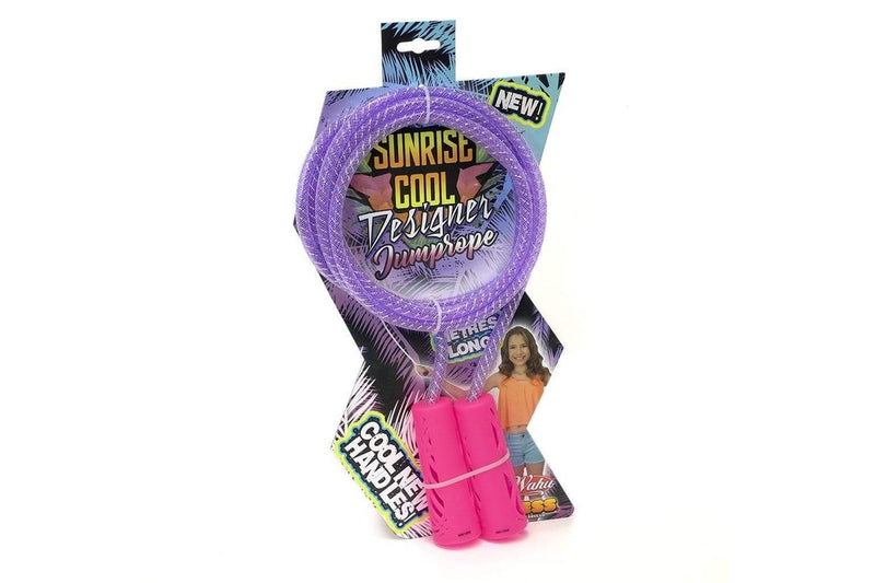 Wahu Kess Sunrise Cool Designer Jump Skipping Rope Kids Game Toy 6y+ Assorted