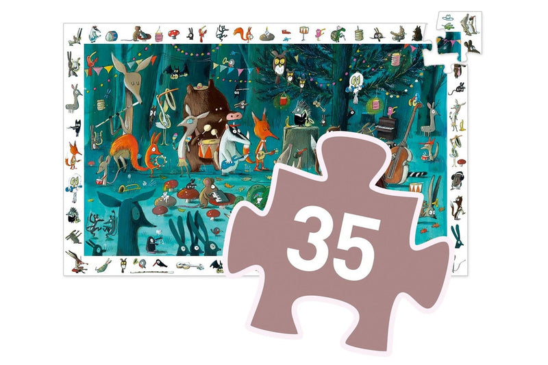 Djeco: The Orchestra Puzzle - 35pc