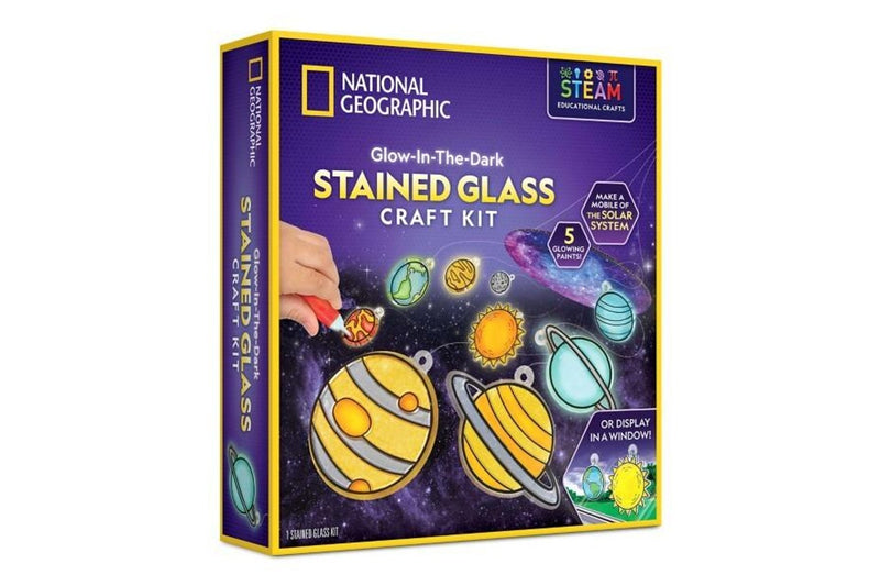 National Geographic: Stained Glass Solar System Craft Kit