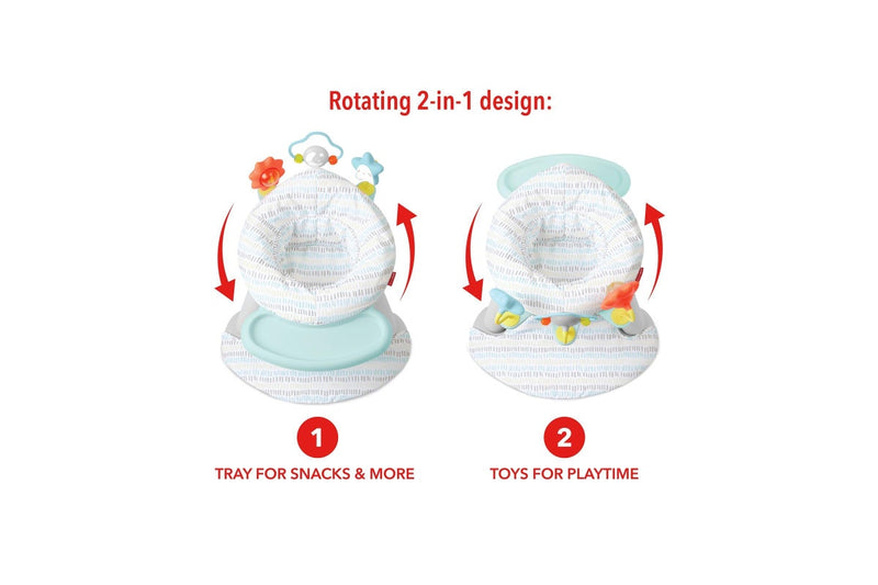 Skip Hop: Silver Lining Cloud - 2-In-1 Activity Seat