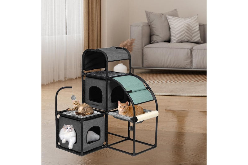 Zoomies Indoor Cat Furniture Sets