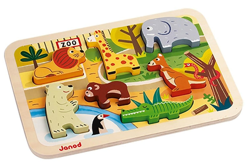 Janod: Zoo Chunky Puzzle