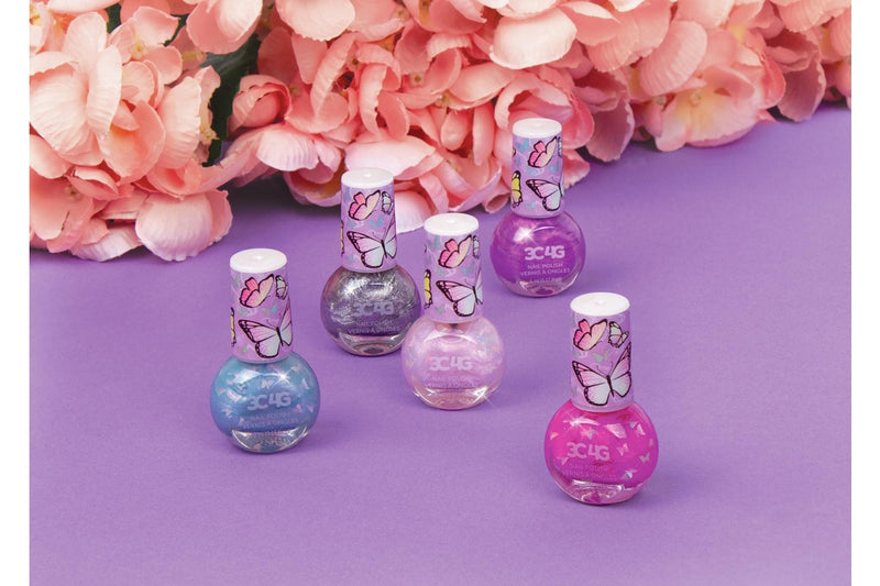 3C4G: Butterfly Nail Polish (5 pcs)