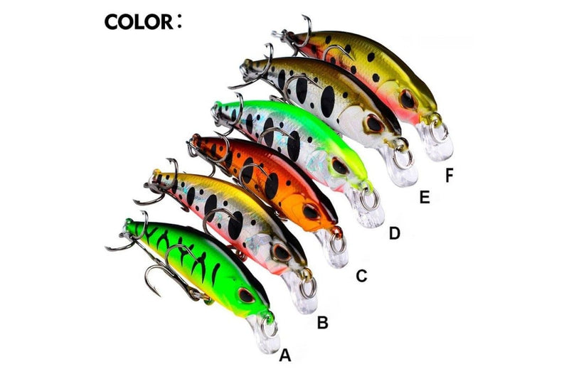 5.3cm Sinking Minnow Lure 4.6g Bionic Hard Bait