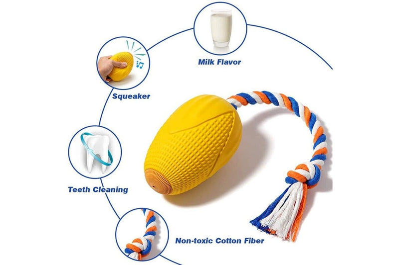 Bite-resistant Non-toxic Floatable Cotton Rope Dog Chew Toy For Small Medium Large Breed