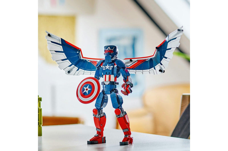 LEGO Marvel: New Captain America Construction Figure - (76296)