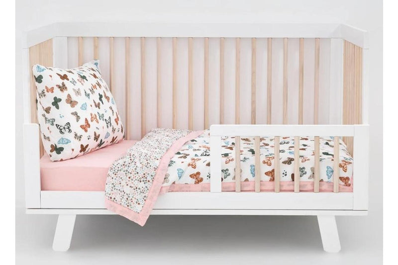 Little Unicorn: Toddler Bedding Set - Butterflies