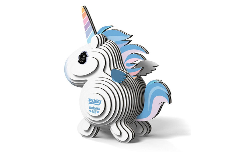 Eugy: Unicorn Sky - 3D Cardboard Model