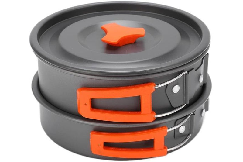 HYPERANGER Aluminum Outdoor Camping Cookware Set