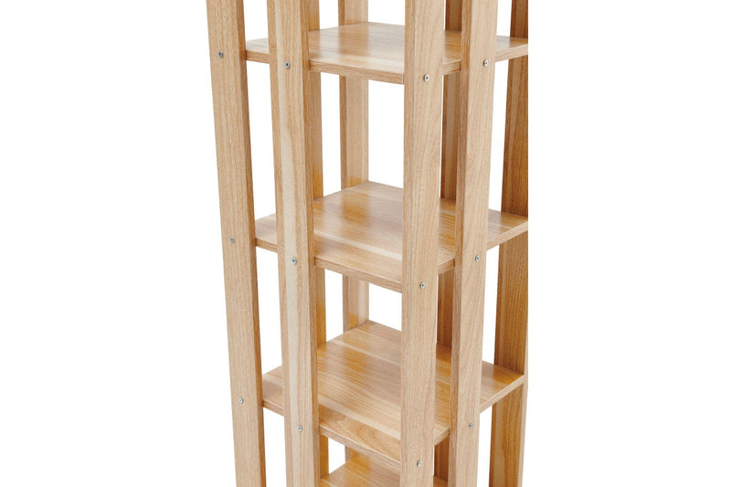 Fraser Country 6 Tier Rotation Shelf - Natural