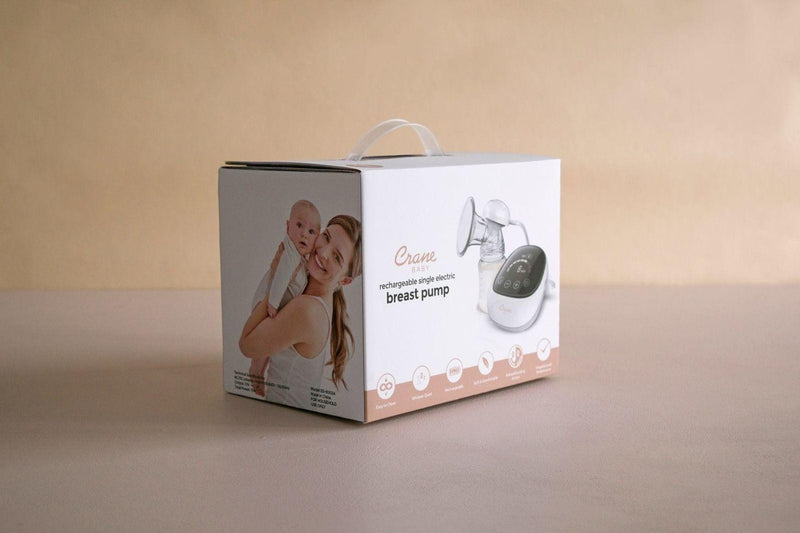 Crane Baby: Rechargeable Single Electric Breast Pump