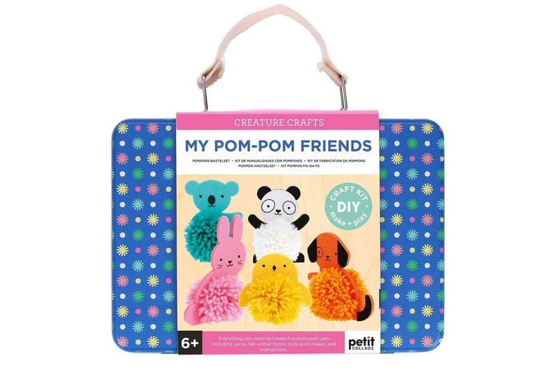 Petit Collage: Creature Crafts - My Pom-Pom Friends