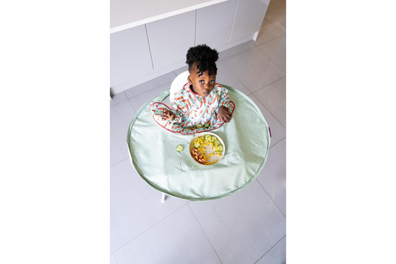 Tidy Tot: Bib & Tray Kit - Sage Green