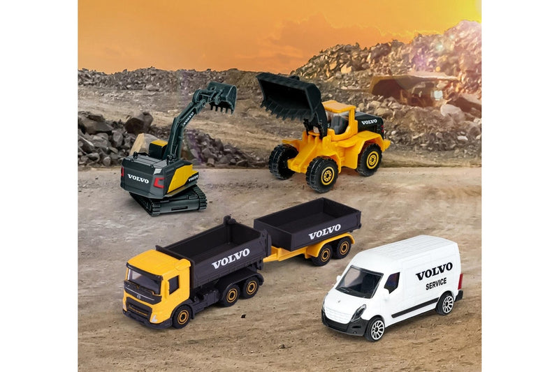 Majorette: Volvo Construction Playset