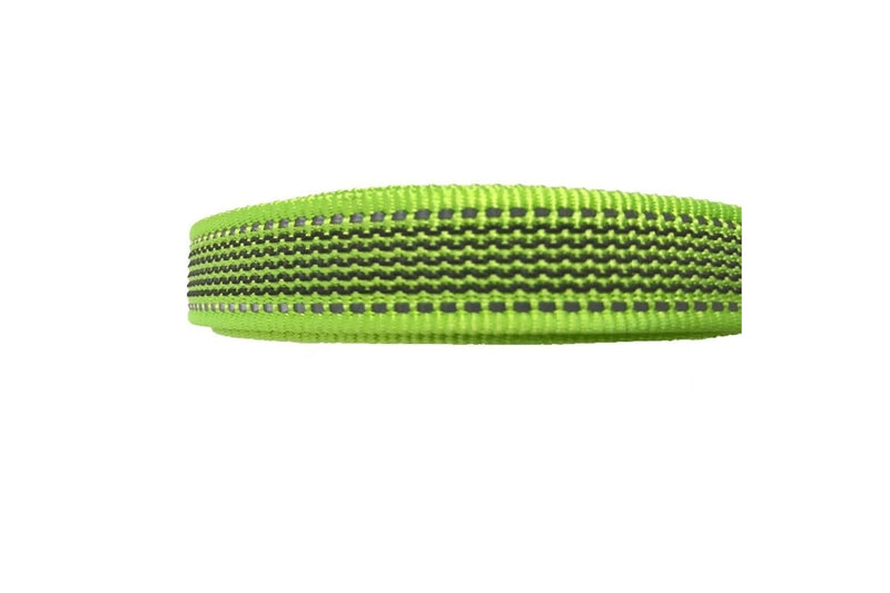 3m 5m 10m 15m Non-slip Rubber Reflective Leash - Green