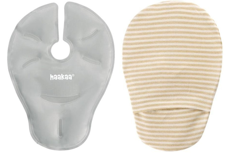 Haakaa: Hot & Cold Reusable Compression Pad Set - Blush