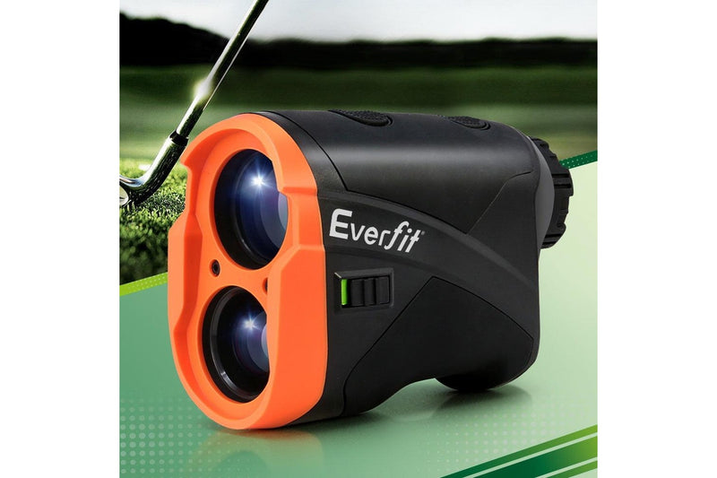 Everfit 700M Golf Rangefinder Slope On/Off Vibration Alert Orange - One Size