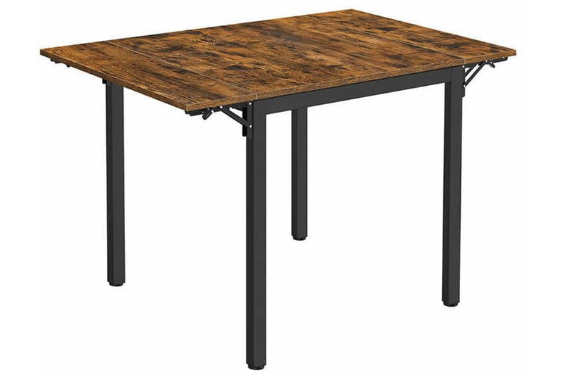 Vasagle : Folding Dining Table - Rustic Brown