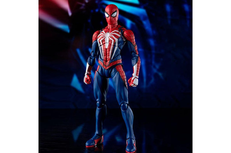 PS4 Spiderman Upgrade Suit Action Figure Toy Spider-Man PVC Collection Model