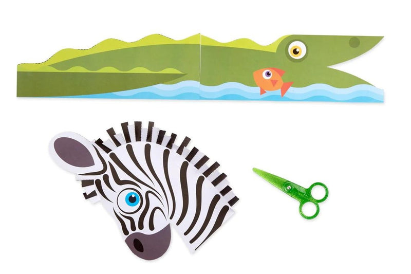 Melissa & Doug: Safari Scissor Skills - Activity Pad