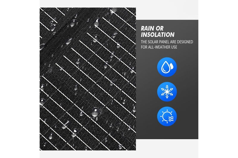 100w Solar Panel Portable Charger Jumpspower Power Generator Foldable