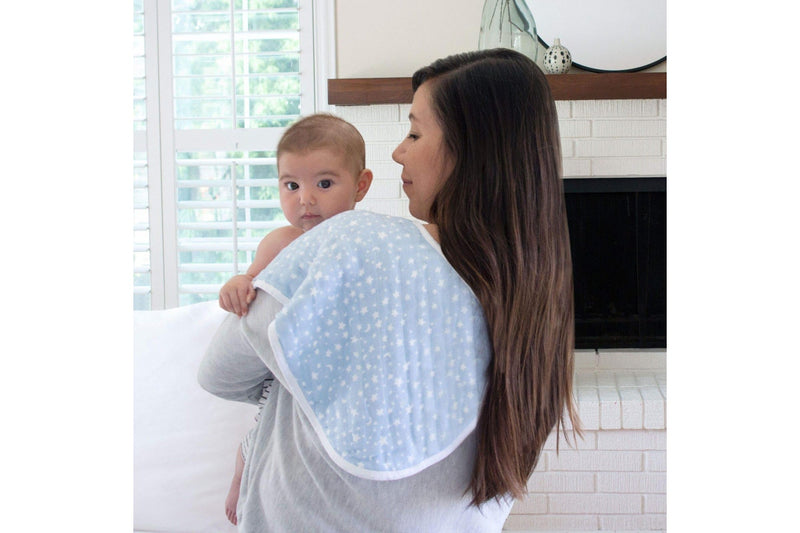 Aden + Anais: Silky Soft Bamboo Burpy Bib - Marine Gardens