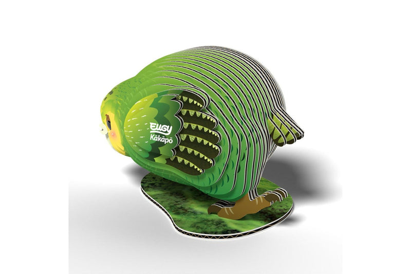 Eugy: Kakapo - 3D Cardboard Model