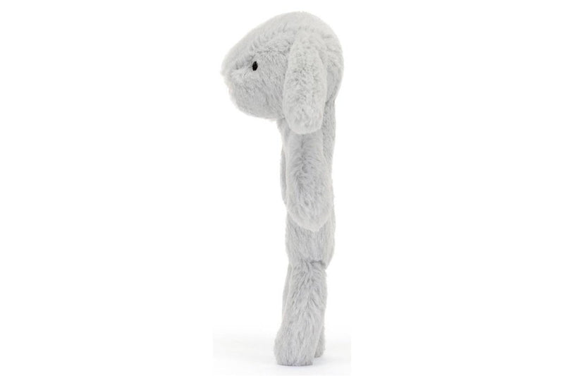 Jellycat: Bashful Bunny Ring Rattle - Silver