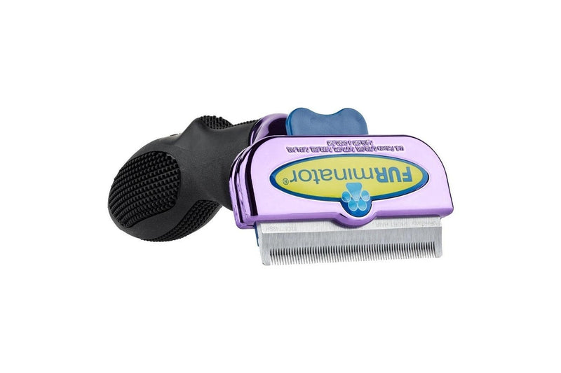 Furminator: DeShedding Tool - Large Short Hair Cat (Metallic Purple)