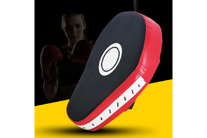 Curved Boxing Muay Thai Hand Target Training Thickened Earthquake Resistant Baffle Pu Five Finger - Standard