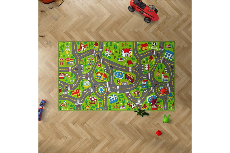 Zoink Children Educational City Playmat Design 1