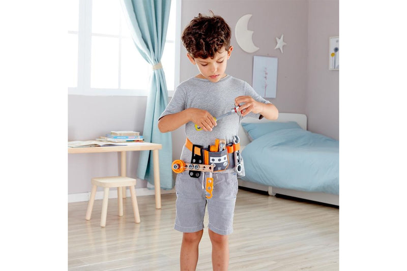 Hape: Junior Inventor Tool Belt - Construction Playset