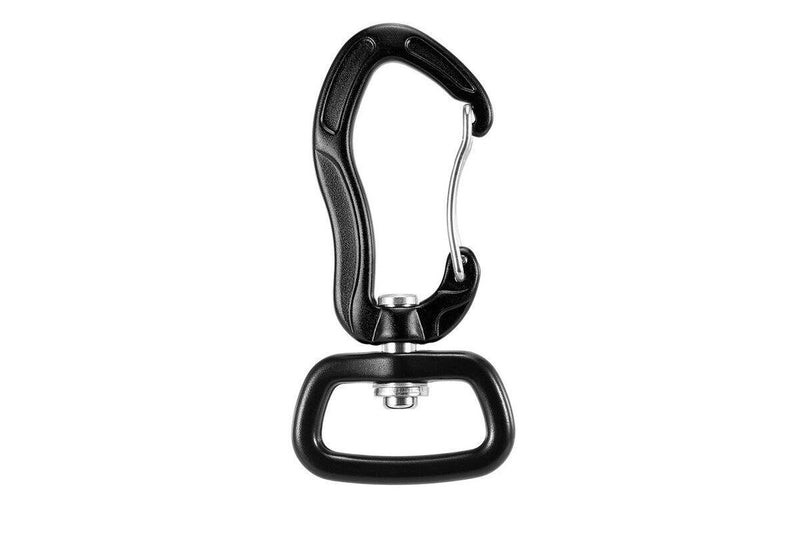 Swivel Carabiner Clip 360U00b0 Spinner Black - Standard