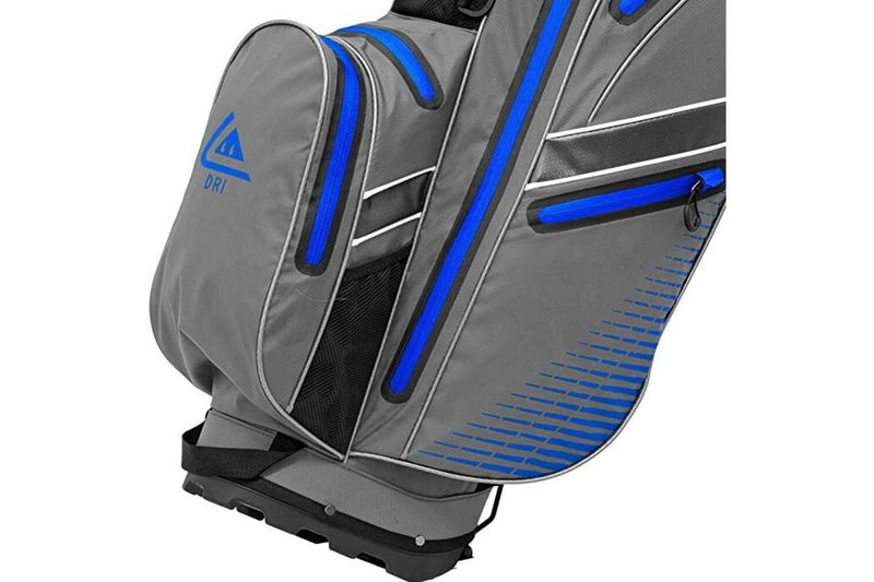 Longridge Waterproof Golf Club Stand Bag (Grey/Blue) (One Size)