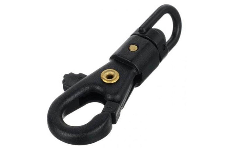 360 Degree Rope Hook 5Pcs Black - Standard