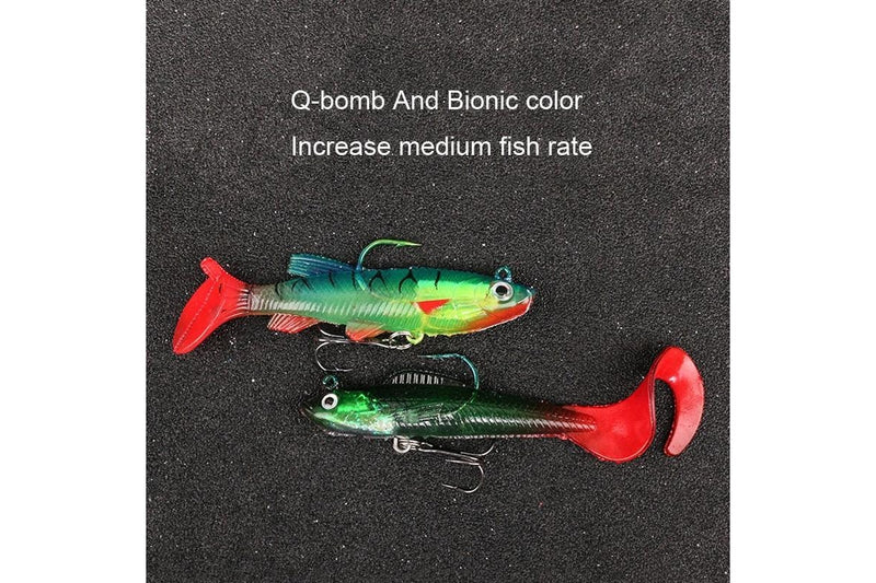 5 Roadrunner Soft Luminous Leadhead Lures