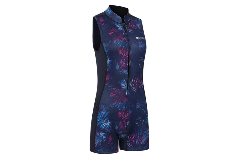 Mountain Warehouse Womens/Ladies Shorty Sleeveless Wetsuit (Navy) (12 UK - 14 UK)