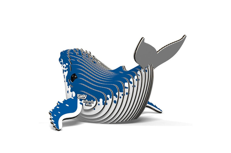 Eugy: Humpback Whale - 3D Cardboard Model